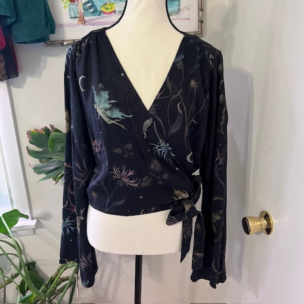 Disturbia Wrap Top